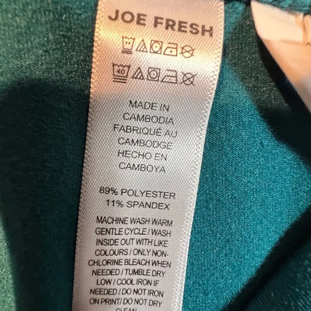 Joe Fresh teal workout pants. - Picture 4 of 4